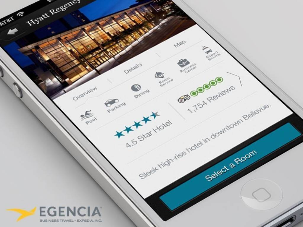 Egencia TripNavigator iPhone App for Business Travelers